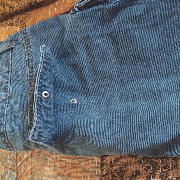 Denim cargo mini skirt - Picture 4 of 7